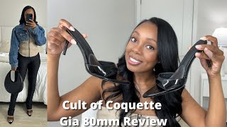 Cult of Coquette Gia 80mm Heel Review [upl. by Monika]