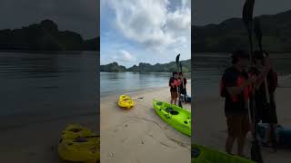 Kayak activity in Langkawi  sandbar  island  seasalt lake to discover in estimated 2 hours kayak [upl. by Eceinej]