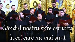 TRONOS colinde  Gândul nostru spre cer urcă la cei care nu mai sunt [upl. by Ahseinat]