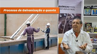 O que é galvanização a quente  Curso com Marcos Pacheco químico da Quimatic [upl. by Essilec545]