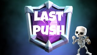 End season push Splashyard  Clash Royale [upl. by Oregolac]