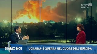 Siamo Noi 24 febbraio 2022  Ucraina Russia è guerra [upl. by Sasha]