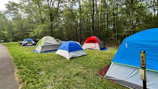 Camping Tobyhanna State Park Pennsylvania 2024 [upl. by Paderna134]