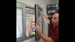 How to do it uPVC Tilt amp Turn Window Mishandling [upl. by Haduhey]