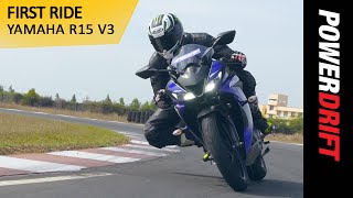 Yamaha R15 V3  Most powerful 150cc bike in India  PowerDrift [upl. by Eelimaj]