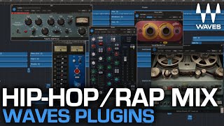 FULL WALKTHROUGH  HipHopRap Mixing with Waves Plugins Kamakaze  BACKWIDDA [upl. by Fries532]