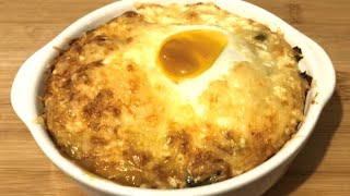 Cassolette de poireaux au fromage gratiné Leek fondue with cheese gratin 😋 [upl. by Karena]