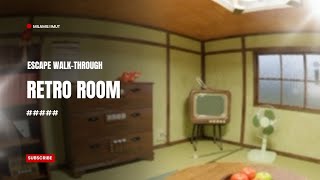 Escape Walkthrough Retro Room [upl. by Utta]