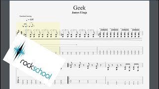 Geek Rockschool Grade 5 Guitar [upl. by Golda]