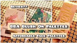 Beautify By Amna Blush On PalettesAffordable Face PaletteHonest Review [upl. by Meadow]