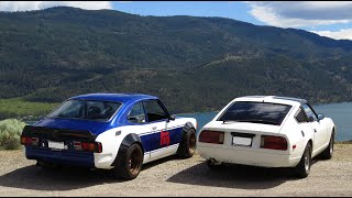 82 Datsun 280ZX Cruising Backroads with 71 Te27 Corolla [upl. by Ellak]