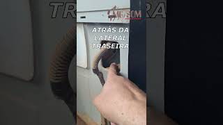 COMO PASSAR OS FIOS DA CABINE PARA A CARROCERIA NO SAVEIRO CABINE ESTENDIDA SEM FURA A LATA DO CARRO [upl. by Nageek]