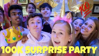 we threw caiti a 100K SURPRISE PARTY [upl. by Sontich]