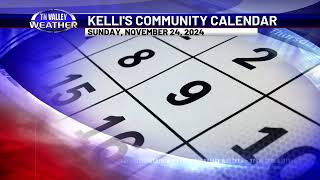 November 22 2024 Community Calendar [upl. by Agna]