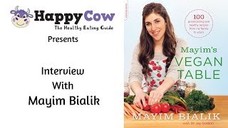 Mayim Bialik  New Vegan Cookbook Interview [upl. by Pelagia]