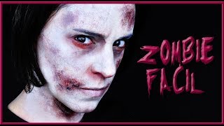 Tutorial maquillaje Zombie super fácil para Halloween  Silvia Quiros [upl. by Fausta]