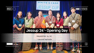 Pangbisa to Washington DC Vlog 2  JSW Law  Jessup Moot Court  Registration amp Opening Ceremony [upl. by Nage]