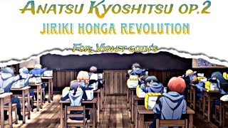 JIRIKI HONGA REVOLUTION  COVER ESPAÑOL  Anatsu Kyoshitsu Op2 by Violet Ghost [upl. by Einnahpets]