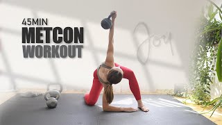 45 Min METCON Workout Full Body Mobility amp Functional Training [upl. by Hakon]