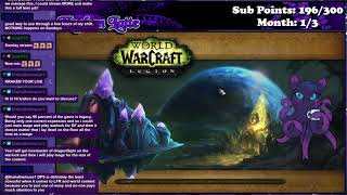 New Mic Who Dis Legacy and DF Progress 💜 World of Warcraft  February 4 2024 Twitch VoD [upl. by Lerret]