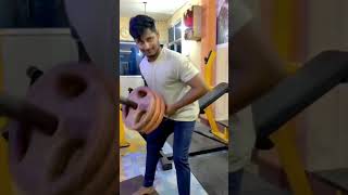 BACK WORKOUT gym gymexercises motivation back zindagi [upl. by Ahsiryt]