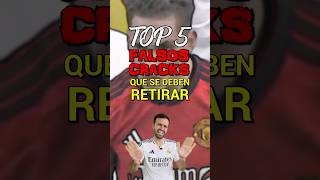 TOP 5 JUGADORES QUE SE DEBEN RETIRAR POR EL BIEN DE LA TRAMA DEL FÚTBOL 🙏🏼 [upl. by Ziguard]