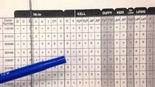 Blood Bank Antibody Panel Overview [upl. by Vonni]