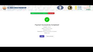 How to do New Player Registration on AICF website with live example [upl. by Fernyak995]