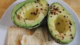 The BEST way to eat an avocado 7 Days of Healthy Snacking Vegan [upl. by Ecyla]