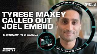 Shams details Tyrese Maxey calling out Joel Embiid in 76ers team meeting 👀  The Pat McAfee Show [upl. by Hickey]