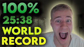 OUTLAST 100 SPEEDRUN WORLD RECORD 2538 My Best Speedrun Ever [upl. by Perdita]