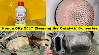 How to clean catalytic converter of Honda City 2017 [upl. by Hephzibah376]