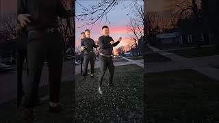 I found these people dancing in front of my house green screen [upl. by Dworman401]