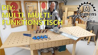 Multifunktionstisch mit Tischverlängerung selber bauen Teil 2 so Einfach kann es gehen [upl. by Hnoj]