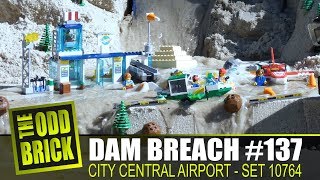 LEGO Dam Breach 137  City Center Airport Set 10764 [upl. by Sisenej]