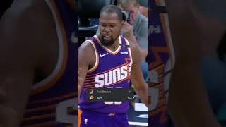 OH YOU THOUGHT I WAS DONE 🗣️ shorts  Phoenix Suns [upl. by Nosbig597]