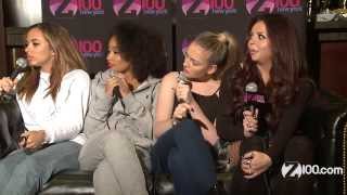 Little Mix  Z100 Interview  The Neon Lights Tour Backstage 03072014 [upl. by Yemac]