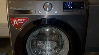 Lg Turbowash 360  Tub clean full cycle [upl. by Bigelow]