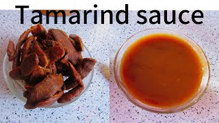 Making your own Tamarind sauce home [upl. by Patricia321]