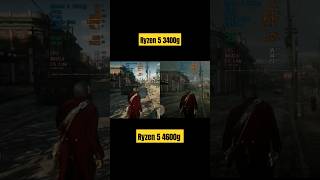 Ryzen 5 3400g vs Ryzen 5 4600g 5600g vega7 [upl. by Carley]