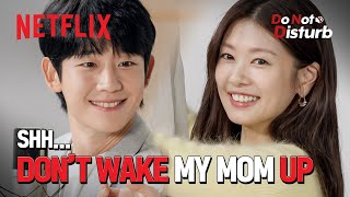 Jung Haein amp Jung Somins ASMR Interview is chemistry in motion  Love Next Door  Netflix [upl. by Nytsirt]