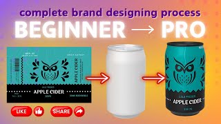 Complete Packaging Design On Canva StepByStep Tutorial  Beginner To Pro Guide  Pacdora [upl. by Fesuoy426]