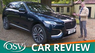 Jaguar FPACE 2022 UK Review  Best Sports SUV [upl. by Bernj]