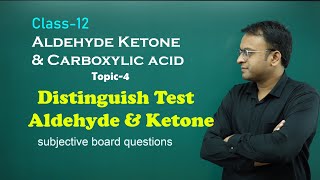 Aldehyde ketone amp Carboxylic acid Class 12  Distinguish test  Fehling solution tollens  iodoform [upl. by Eciruam]