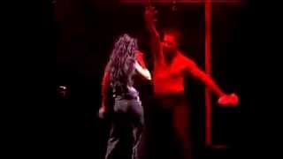 Christina Aguilera  StrippedJustified tour final show pranks [upl. by Leahci406]