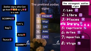 Zodiac signs tiktok that are 100 relatable ♈♋♍♎  Zodiac tiktoks ♏♐♉ [upl. by Annoj188]