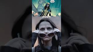 Dafne Keen then and Now XMEN X23 marvel trending [upl. by Nyrok672]