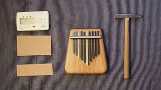 Kalimba tuning  ladění kalimby [upl. by Sug]