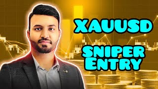 XAUUSD SNIPER ENTRY HINDIURDUENGLISH [upl. by Claybourne]