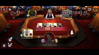 ZYNGA POKER  BIG TABLE  OMAHA  FUN GAME [upl. by Boswall]